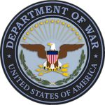{-} Department of War
