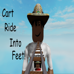 cart ride into feet