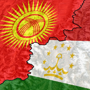 Confini Kirghizistan & Tagikistan
