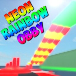 🌈  Neon Rainbow Obby  🌈