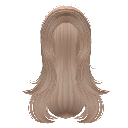 Blonde Long Pretty Layered Wolf Cut  Roblox item