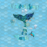 - advertising tank -