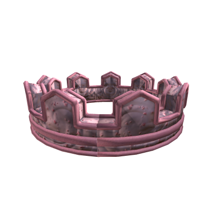 Crown-fetti Cake Crown Pink [ADDON]