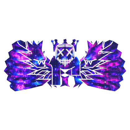 Cartoony Galaxy Crown Mask Long Scarf Dragon Combo Roblox item