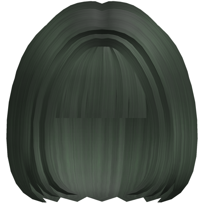 Dolly Short Hime Hair (Dark Green)