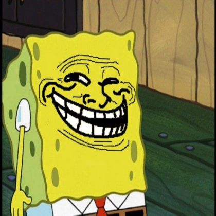 funny spongebob face Roblox decal