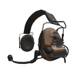 3M PELTOR ComTac V - Worn Tan Tactical Headset