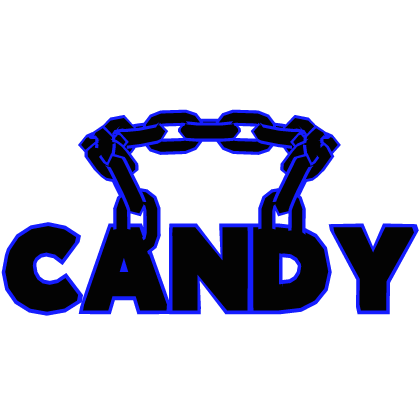 Cartoony Blue Candy Chain Roblox item