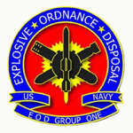(EOD) Explosive Ordinance Disposal Group one (USN)