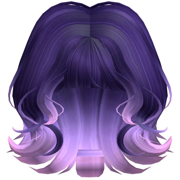 Short Wavy Layered Bob (Galaxy Purple)