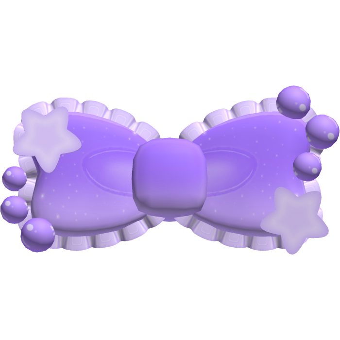 ʚ ︵ bubble bubble ! pretty purple bow !