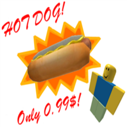 Hot dog ad Roblox decal