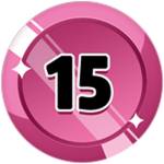 15 wins