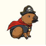 Capybara pirate