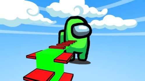 Escape Among Us Impostor Obby Parkour!