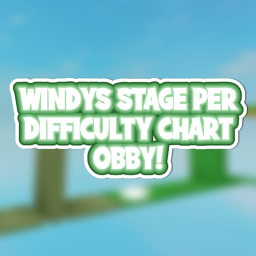 Windy's Stage Per Difficulty Chart Obby {BETA} icon