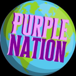 Purple nation majorette
