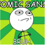 Comic Sans Team