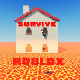 [🏪] 🌋Survive from the Rising Lava🌋 (New Map)