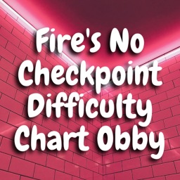 Fire's No Checkpoint Difficulty Chart Obby