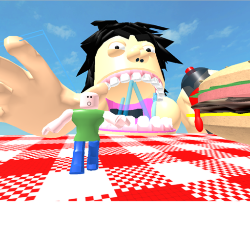 Escape the Giant Fat Guy *OBBY*(NEW)(UPDATE!)