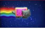Pop tart cat friends group