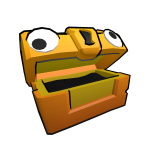 Golden Harold The Googly Chest