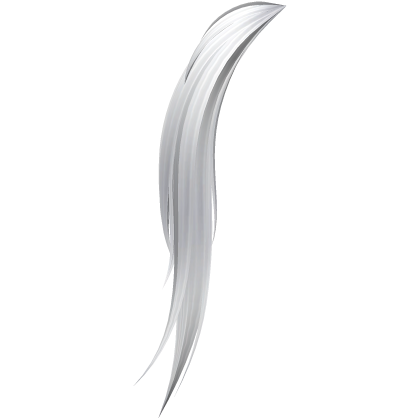 Gyaru Left Side Ponytail Extension (White) Roblox item