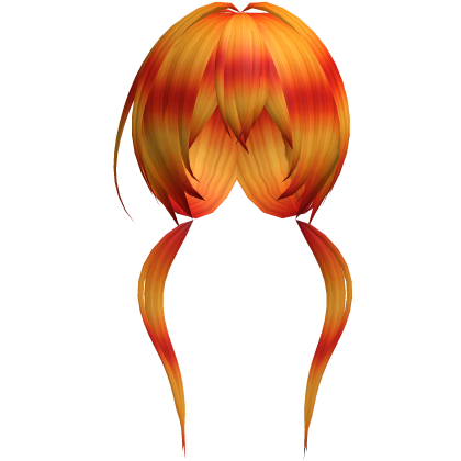 Fire Orange Niche Horror Protagonist Pigtails 9.  