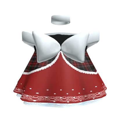 🎀3.0 Red Christmas Winter Dress | Roblox Item - Rolimon's 🎀3.0 Red Christmas Winter Dress | Roblox Item - Rolimon's