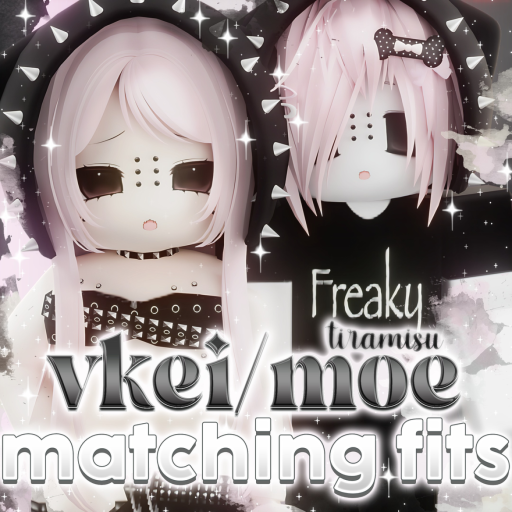 [vkei/moe 💮] matching outfit garden!