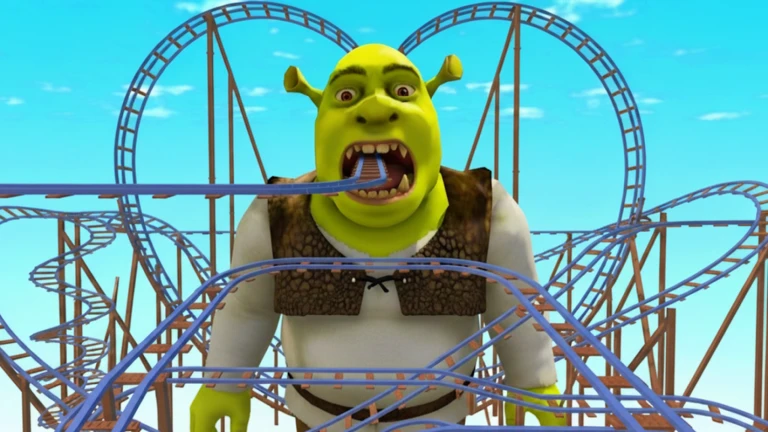 Enter Shrek Cart Ride