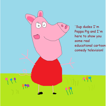 Peppa pig grows up