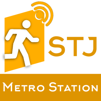 Metro station testing place