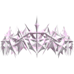 Pink  Star Cross Crown