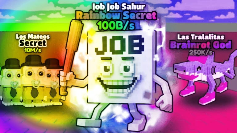 [🍀X999M] Steal A EZ Brainrot MODDED!