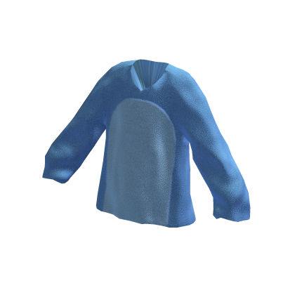 Cozy Blue Dino Sweater
