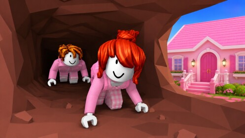หลบหนีบ้านของแมว! (OBBY)