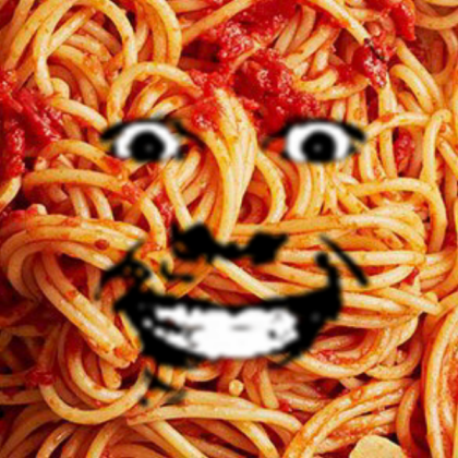 Spaghetti Creepy Face Roblox decal
