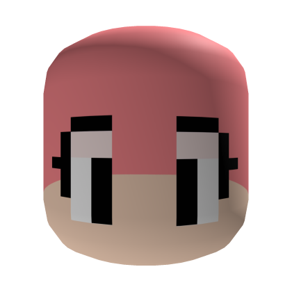 Pink / Mad Mew Mew Deltarune Face Head Roblox item