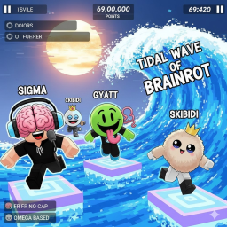 Brainrot Tsunami Run
