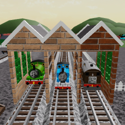 Ro-Scale Blue Train Layout