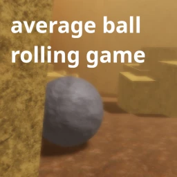 average ball rolling game icon