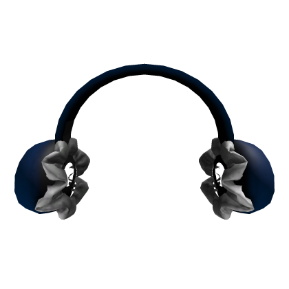 ღ Cute Dark Blue Earmuffs thumbnail