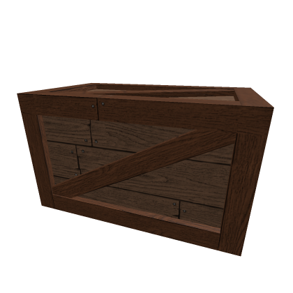 wooden crate but long