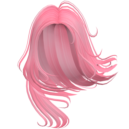 Light Pink Wind Swept Long Flowing Anime Hair Roblox item