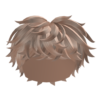 Fluffy Blonde Messy Hair Roblox item