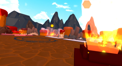 Stylized Low-Poly Simulator Biomes Pack preview 1