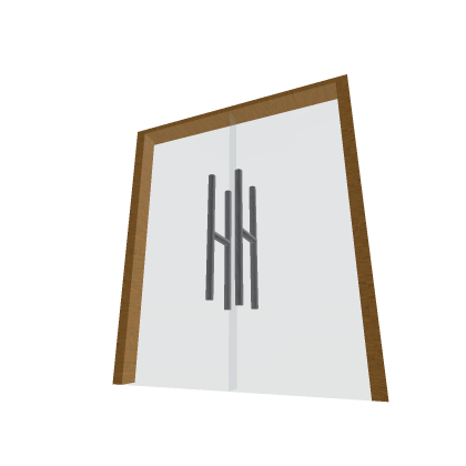 Wood Glass Door