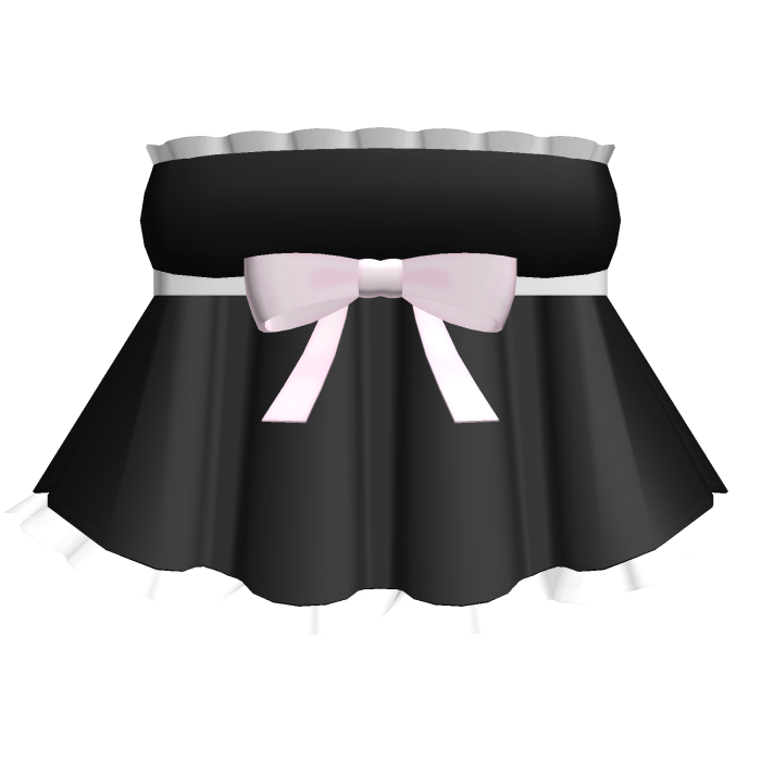 ♡ : cute black & pink babydoll ruffle dress